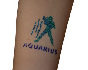 Glitzertattoos als beliebte Attraktion bei Kinderveranstaltungen